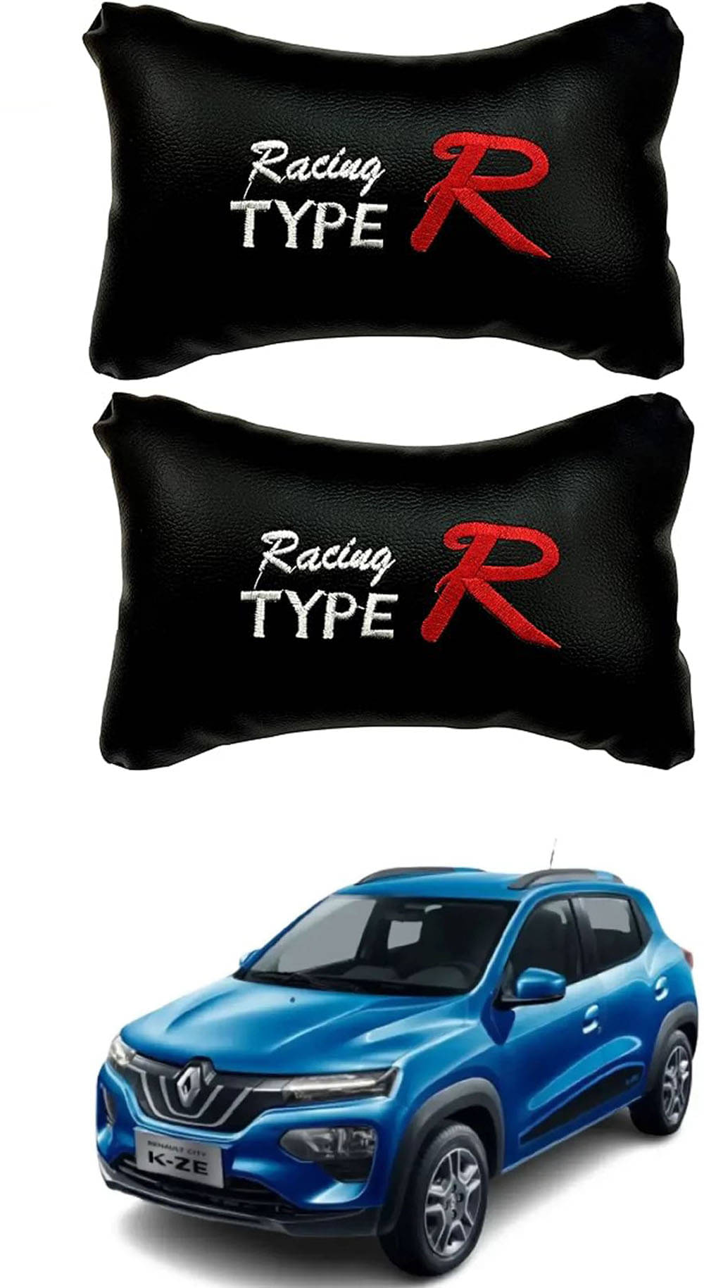JVG Neck Cushions Set of 2 Black JVG Neck Cushions Set of 2 Black