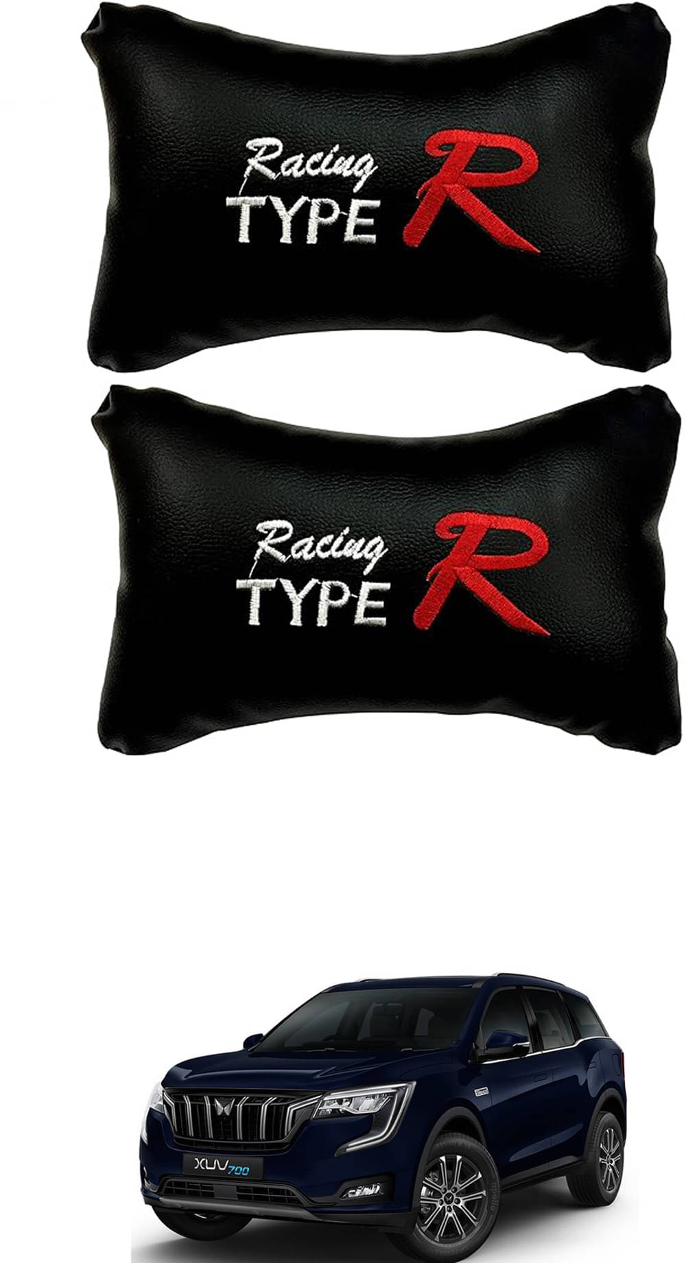 JVG Neck Cushions Set of 2 Black     			JVG Neck Cushions Set of 2 Black