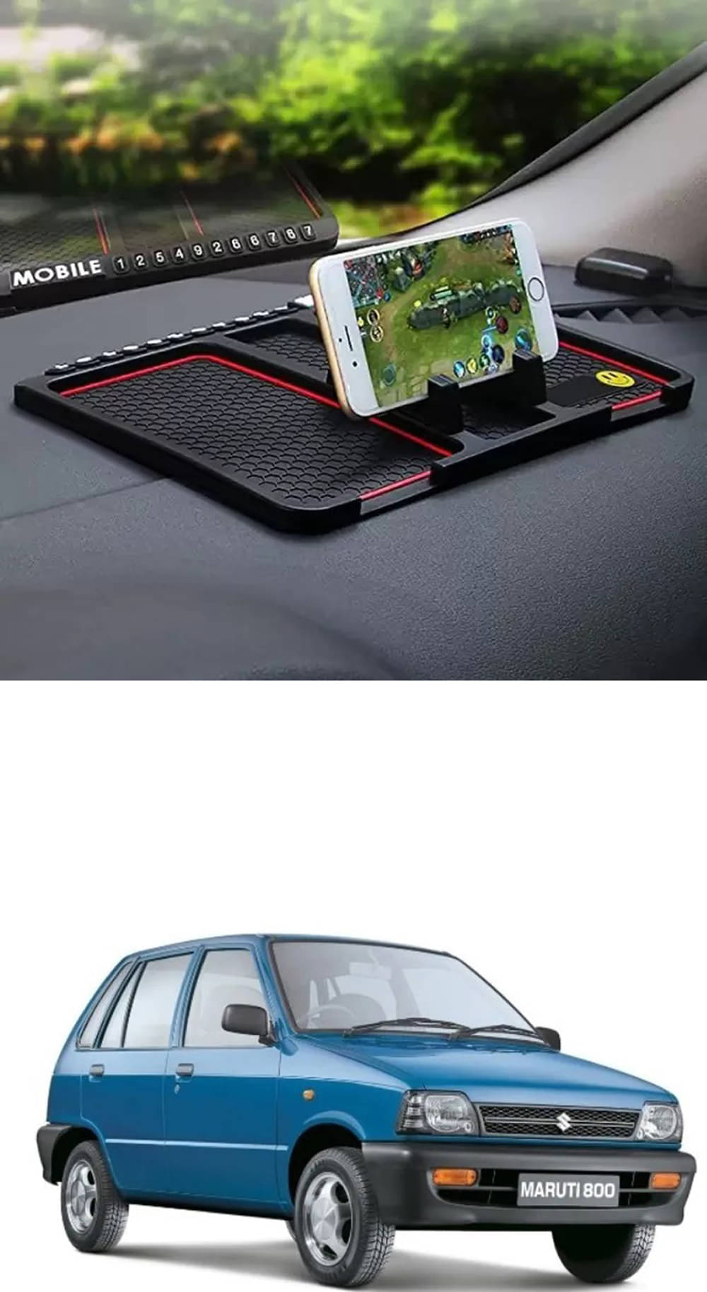 JVG PVC Anti Skid Mat For Car ( Pack of 1 ) JVG PVC Anti Skid Mat For Car ( Pack of 1 )