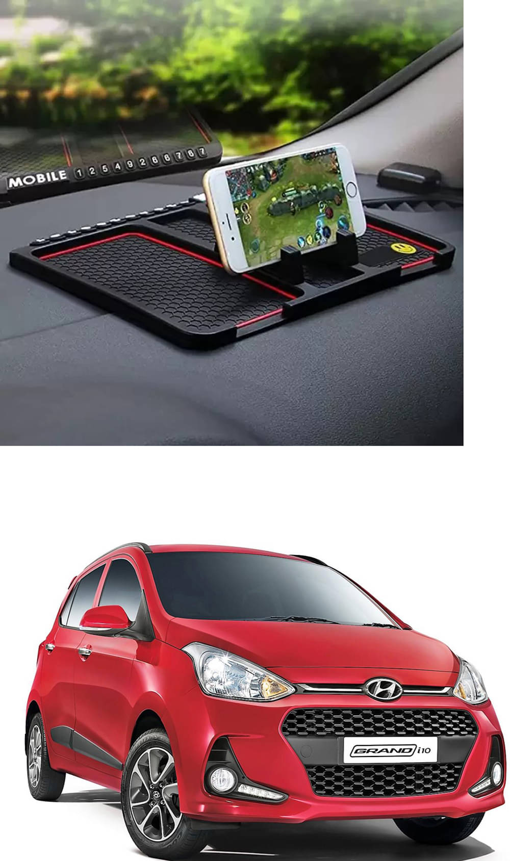JVG PVC Anti Skid Mat For Car ( Pack of 1 ) JVG PVC Anti Skid Mat For Car ( Pack of 1 )