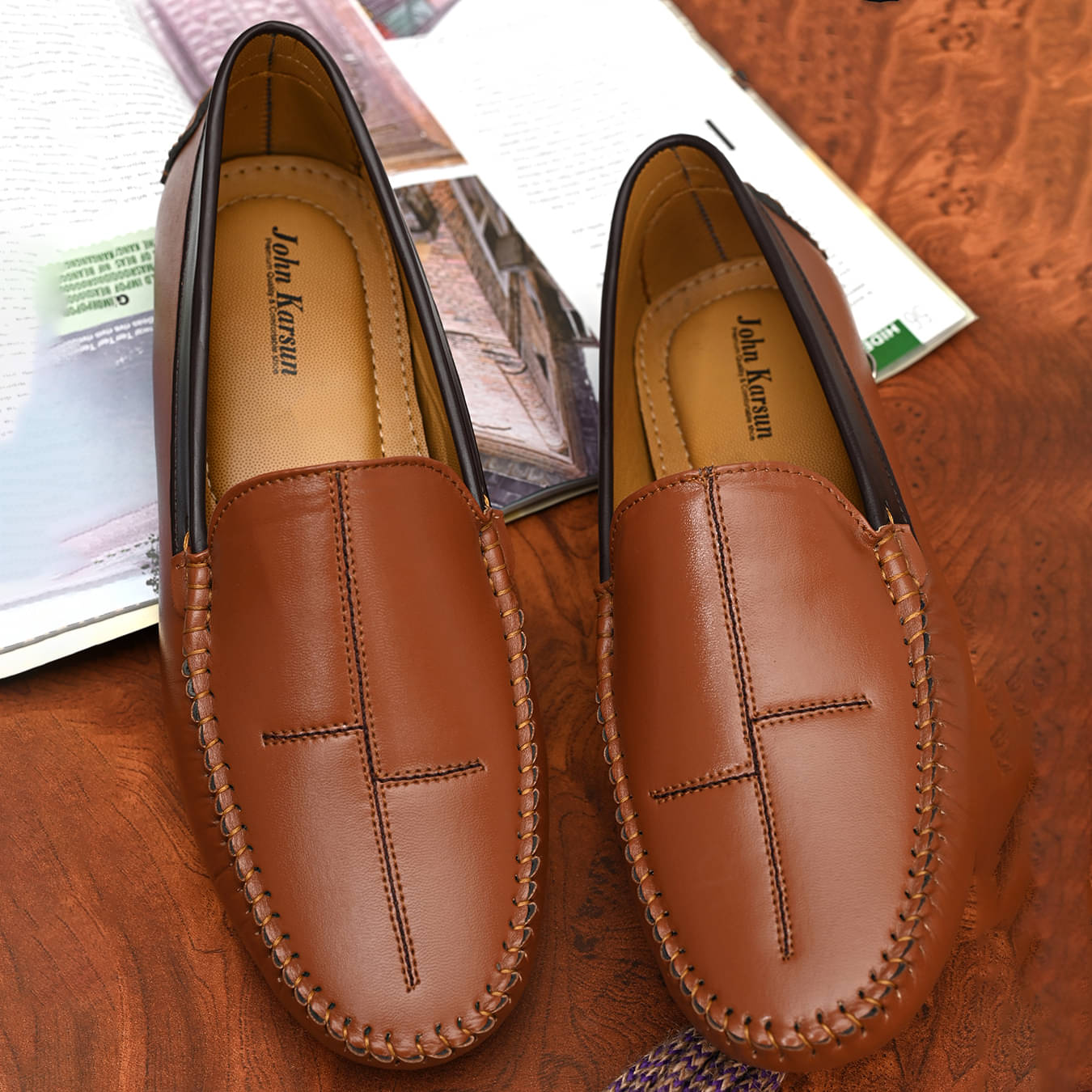     			John Karsun Tan Men's Formal