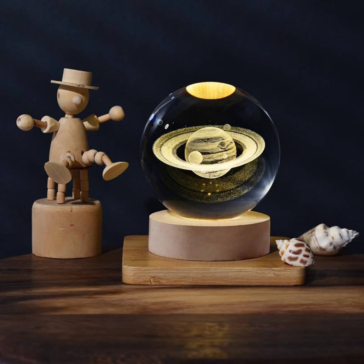     			MIRADH Yellow Decorative Table Lamp ( Pack of 1 )