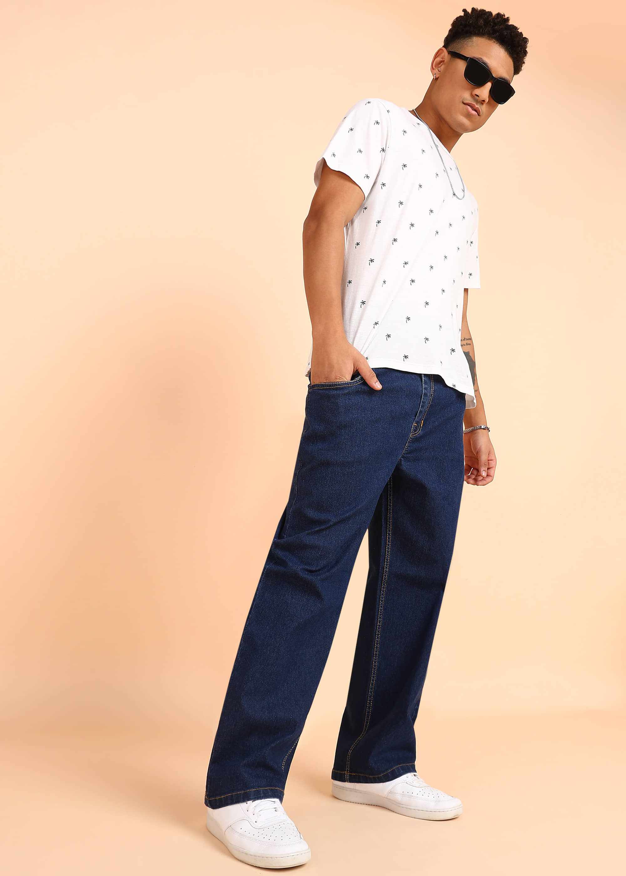 Montrez Straight Basic Men's Jeans - Blue ( Pack of 1 ) - Jeans | Buy online on ZillyBuy
