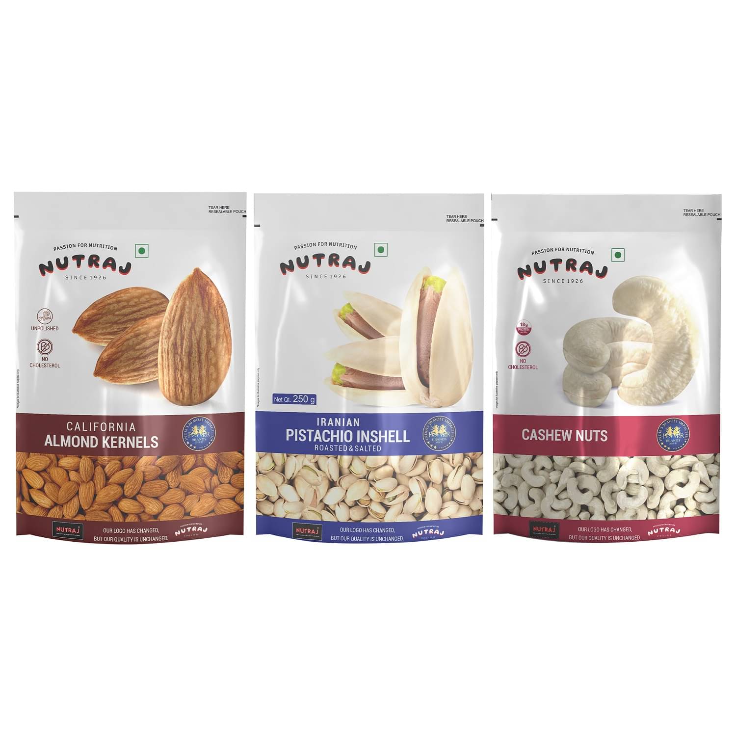 Nutraj Dry Fruit Combo Pack 750g (250g x 3), Californai Almond, Cashew, Iranian Pista) Nutraj Dry Fruit Combo Pack 750g (250g x 3), Californai Almond, Cashew, Iranian Pista)
