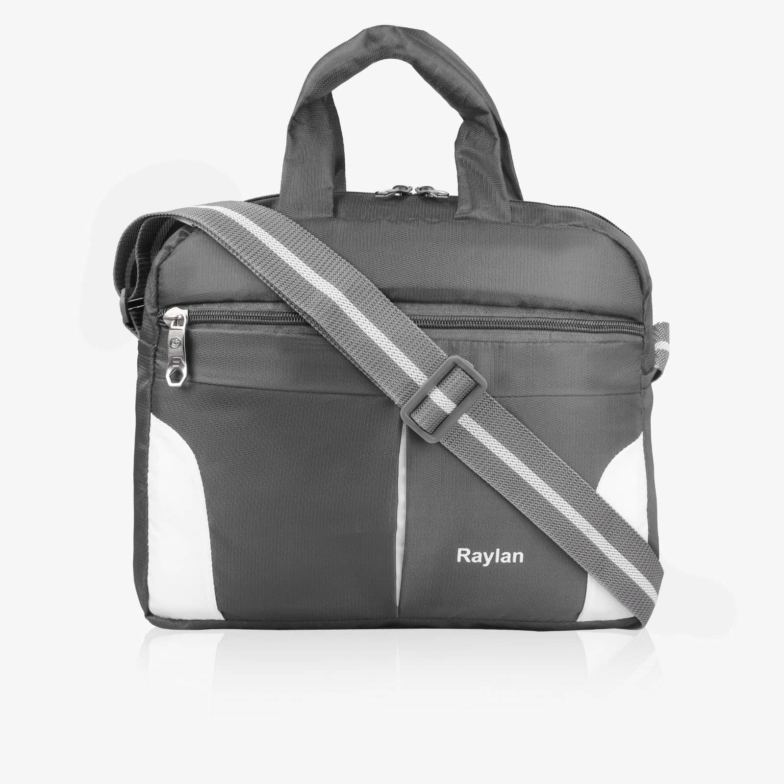 Raylan Grey Colorblocked Messenger Bag - Handbags | Buy online on ZillyBuy