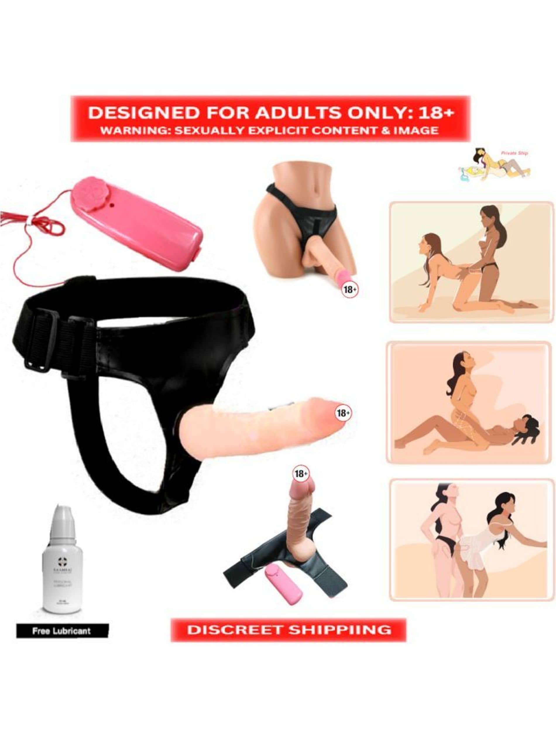 Vibrating Strap on Harness Dildo Realistic Lesb ian Sex Love Toy Adjustable Pe nis, strap on dildo adult toy silicon dildos vibrate for women