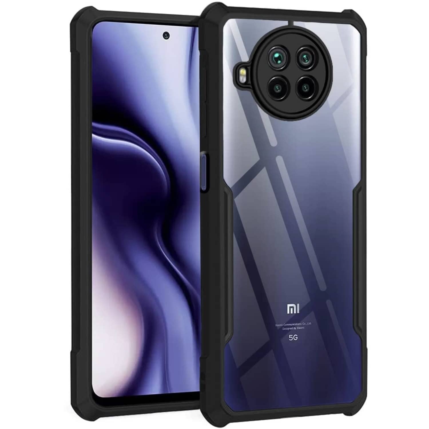 ZAMN Hybrid Covers Compatible For Polycarbonate Mi 10i 5G ( )