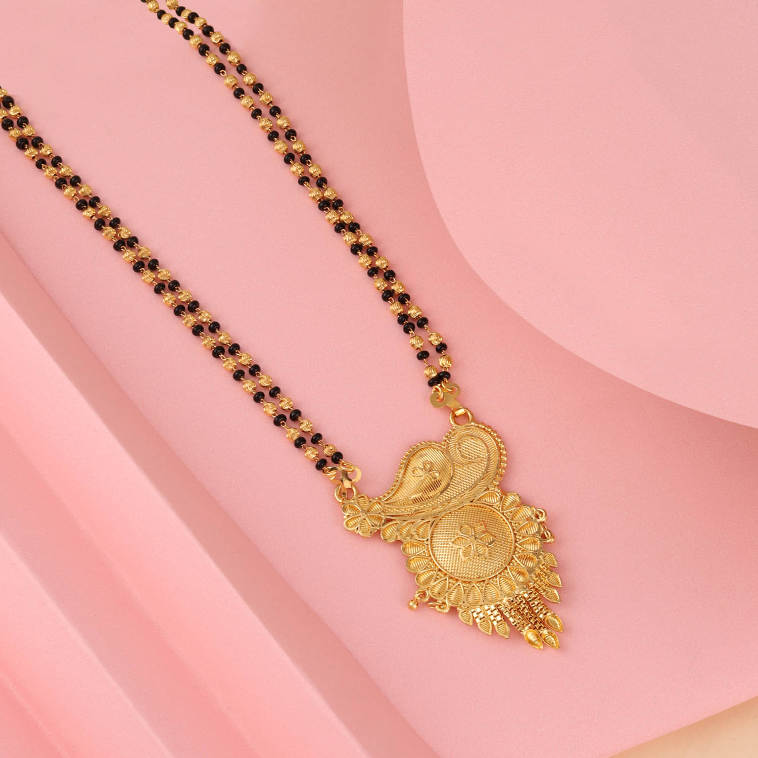 Bhagya Lakshmi Golden Mangalsutra ( Pack of 1 )     			Bhagya Lakshmi Golden Mangalsutra ( Pack of 1 )