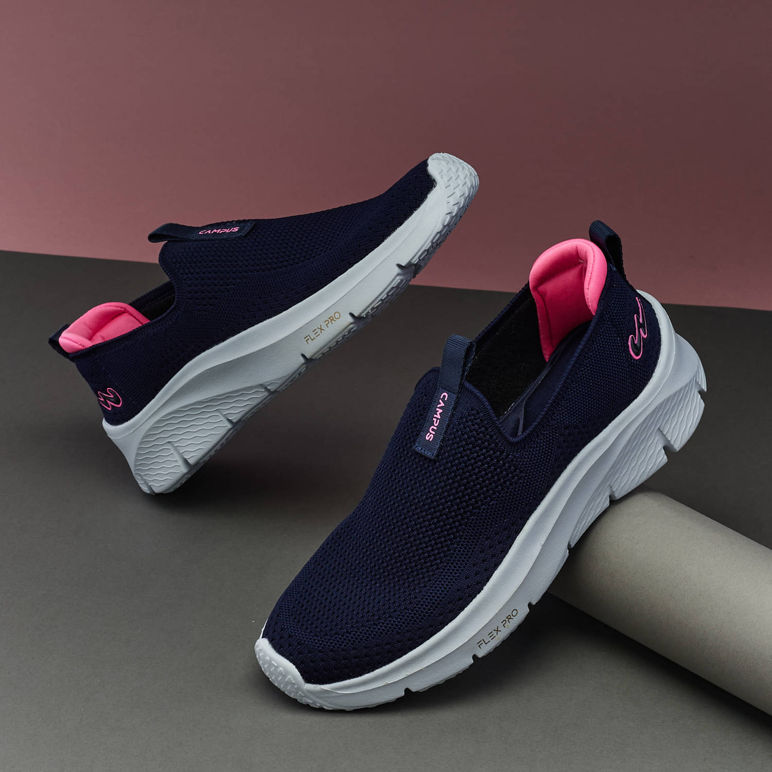     			Campus Navy Blue Women's Slip On