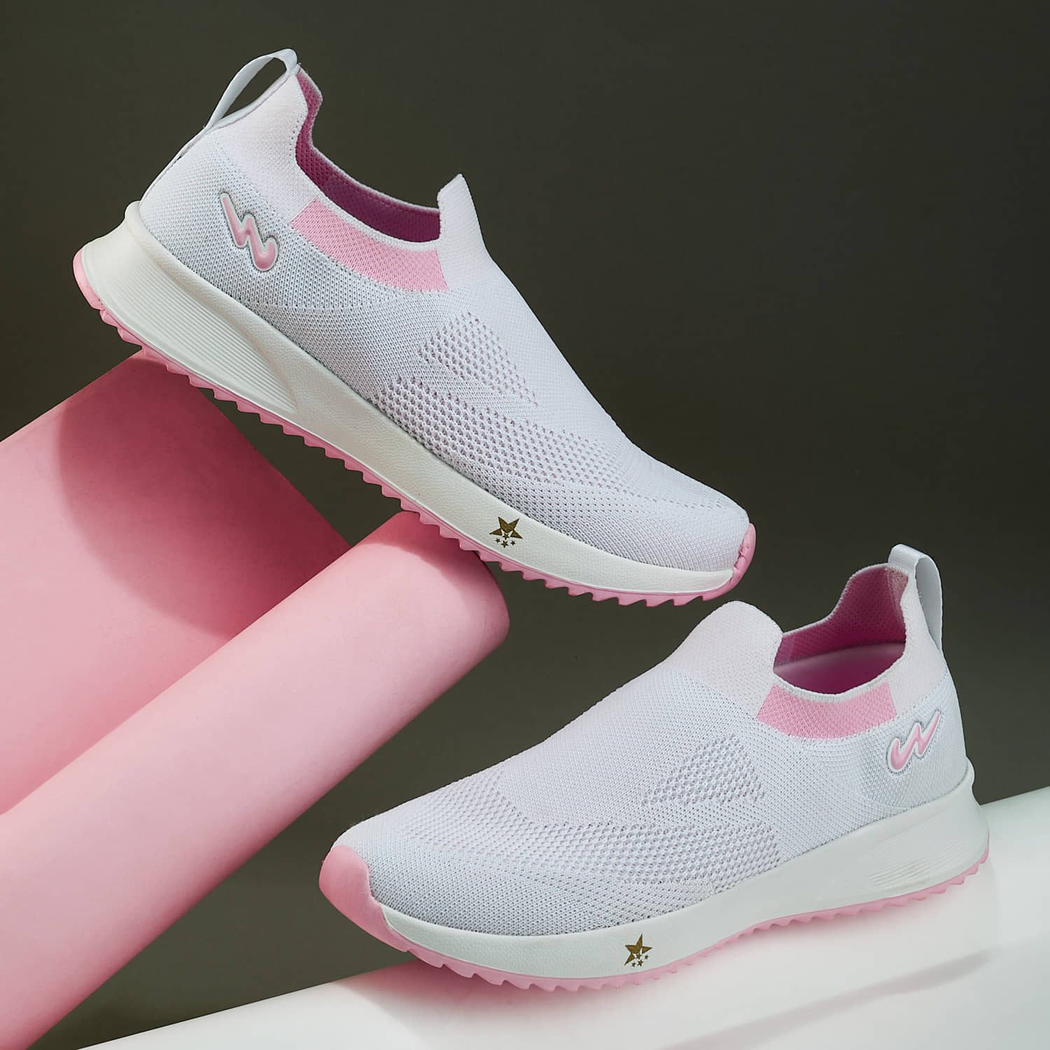 Campus White Women's Slip On - Casual Shoes | Buy online on ZillyBuy