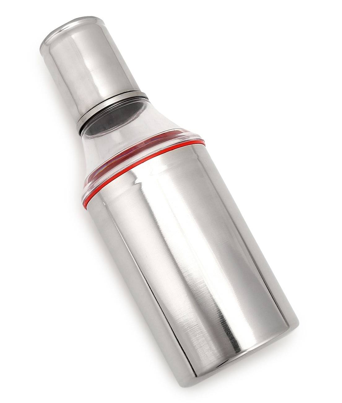 Dynore 250 ML Oil Dispenser Steel Silver Oil Container ( Set of 1 ) Dynore 250 ML Oil Dispenser Steel Silver Oil Container ( Set of 1 )