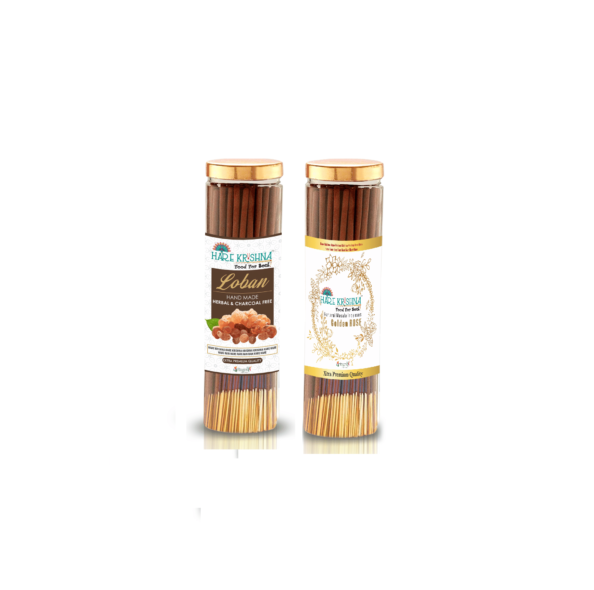     			Hare Krishna Incense Stick Loban,Rose 200 gm ( Pack of 1 )