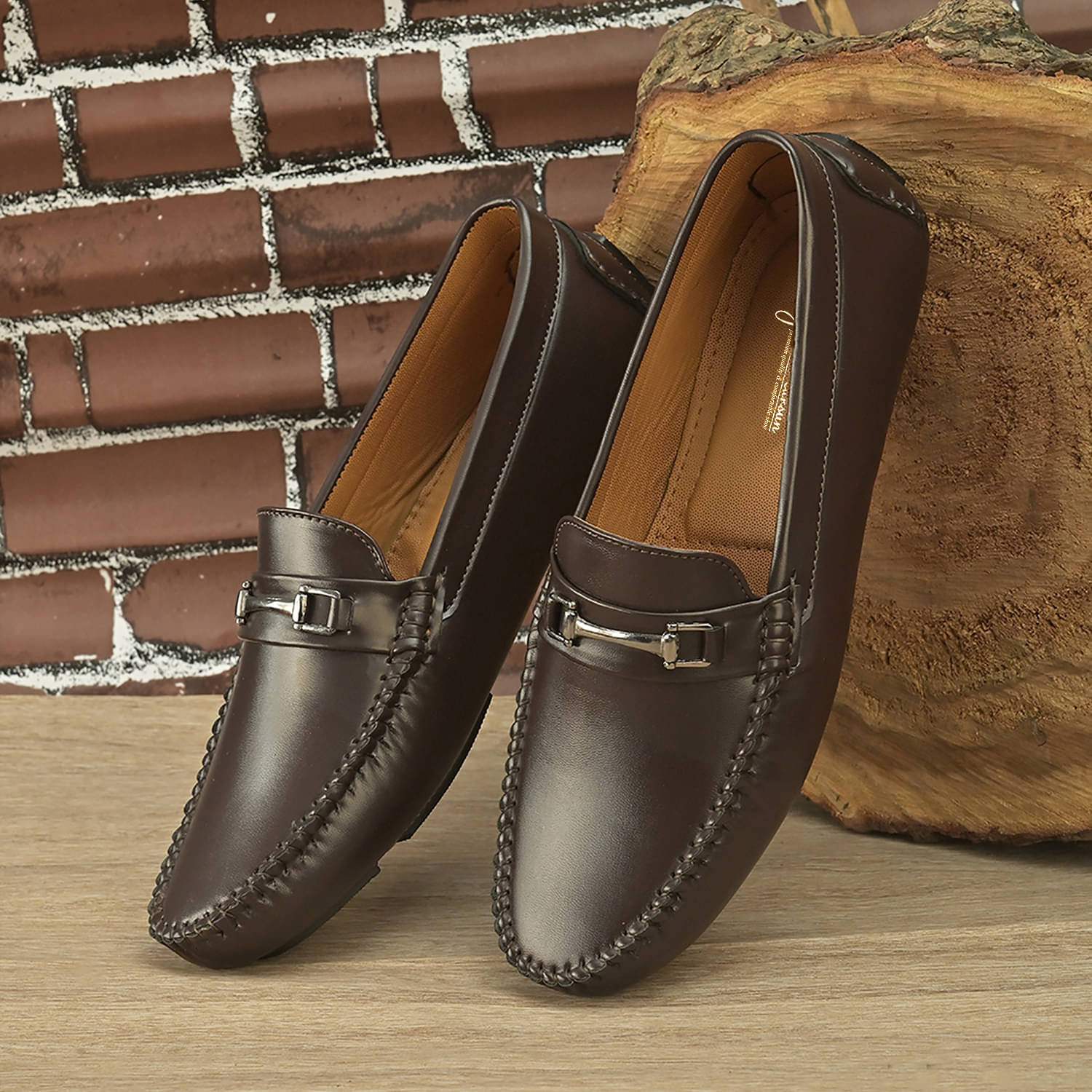     			John Karsun Brown Men's Driving