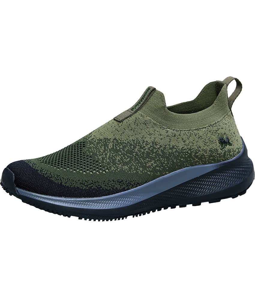 Neemans Olive Men's Slip-on Shoes - Casual Shoes | Buy online on ZillyBuy