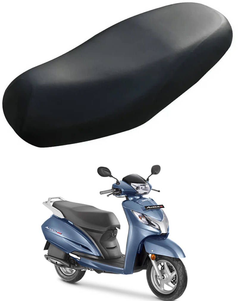 RONISH Bike/Scooty Seat Cover Black For Honda Activa 125 RONISH Bike/Scooty Seat Cover Black For Honda Activa 125