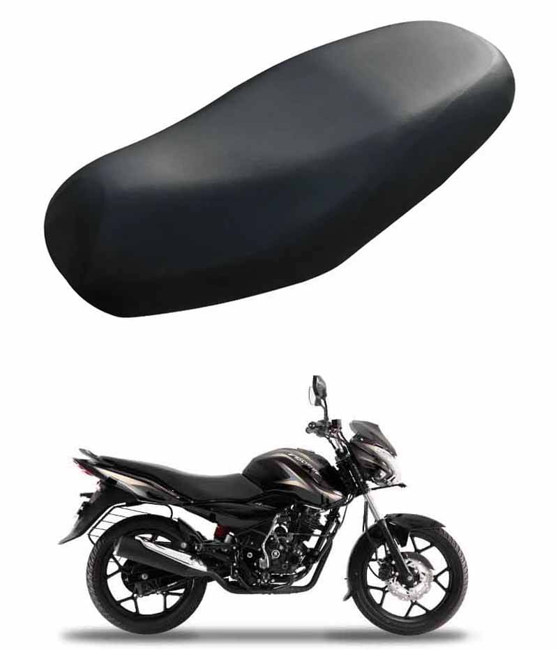 RONISH Bike/Scooty Seat Cover Black For Bajaj Discover 150 s RONISH Bike/Scooty Seat Cover Black For Bajaj Discover 150 s