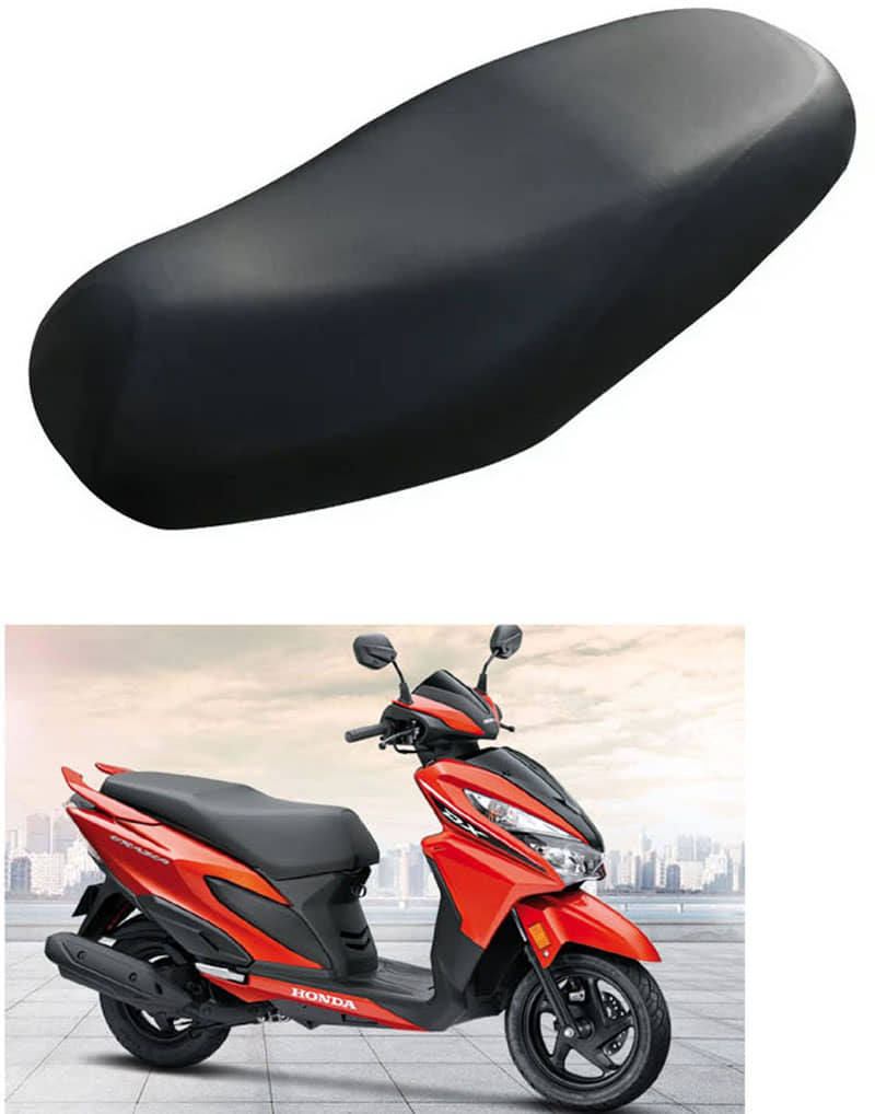 RONISH Bike/Scooty Seat Cover Black For Honda Grazia
