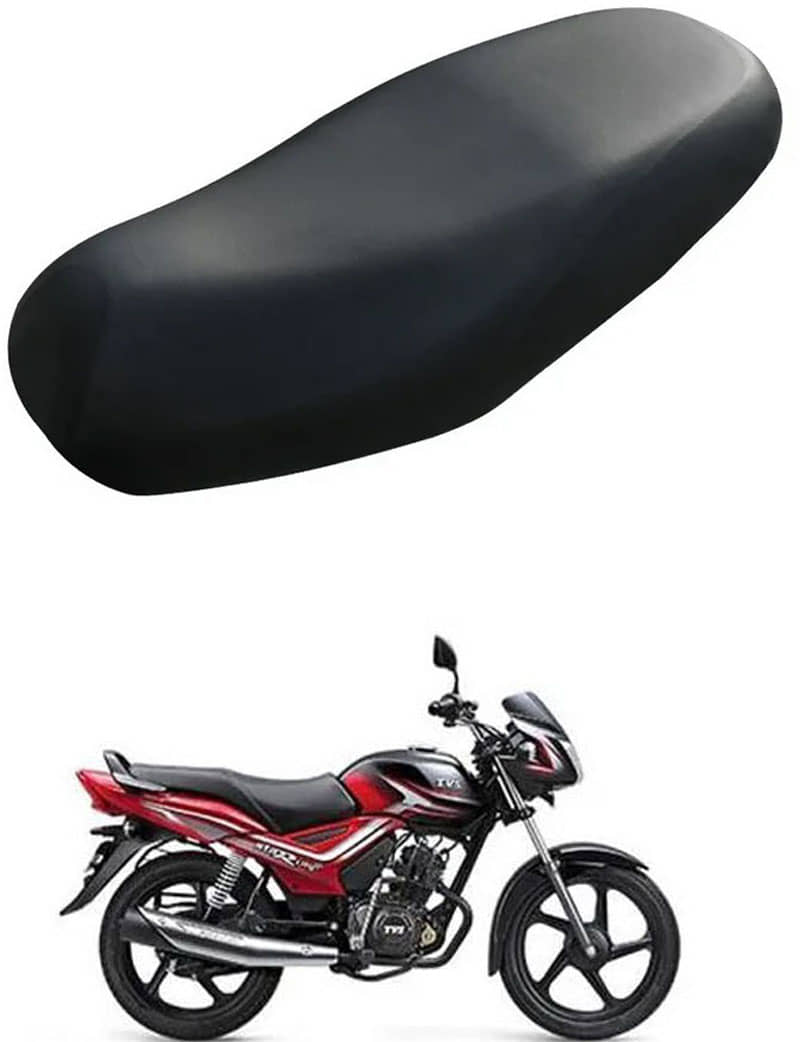 RONISH Bike/Scooty Seat Cover Black For Hero Passion Pro