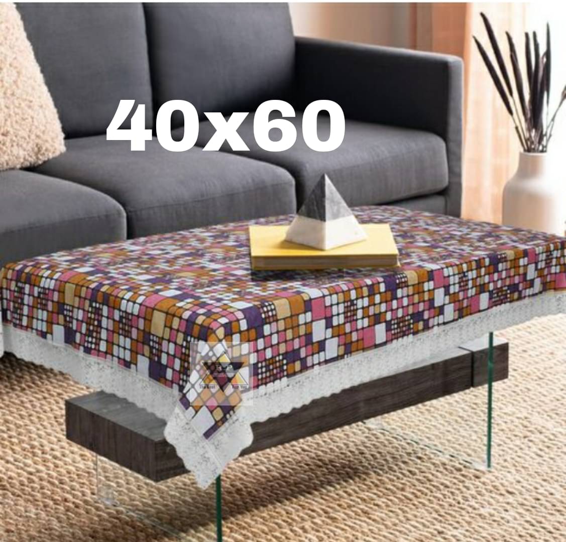 ROYAL - NEST Printed Polyester 2 Seater Rectangle Table Cover ( 152 x 101 ) cm Pack of 1 Red ROYAL - NEST Printed Polyester 2 Seater Rectangle Table Cover ( 152 x 101 ) cm Pack of 1 Red