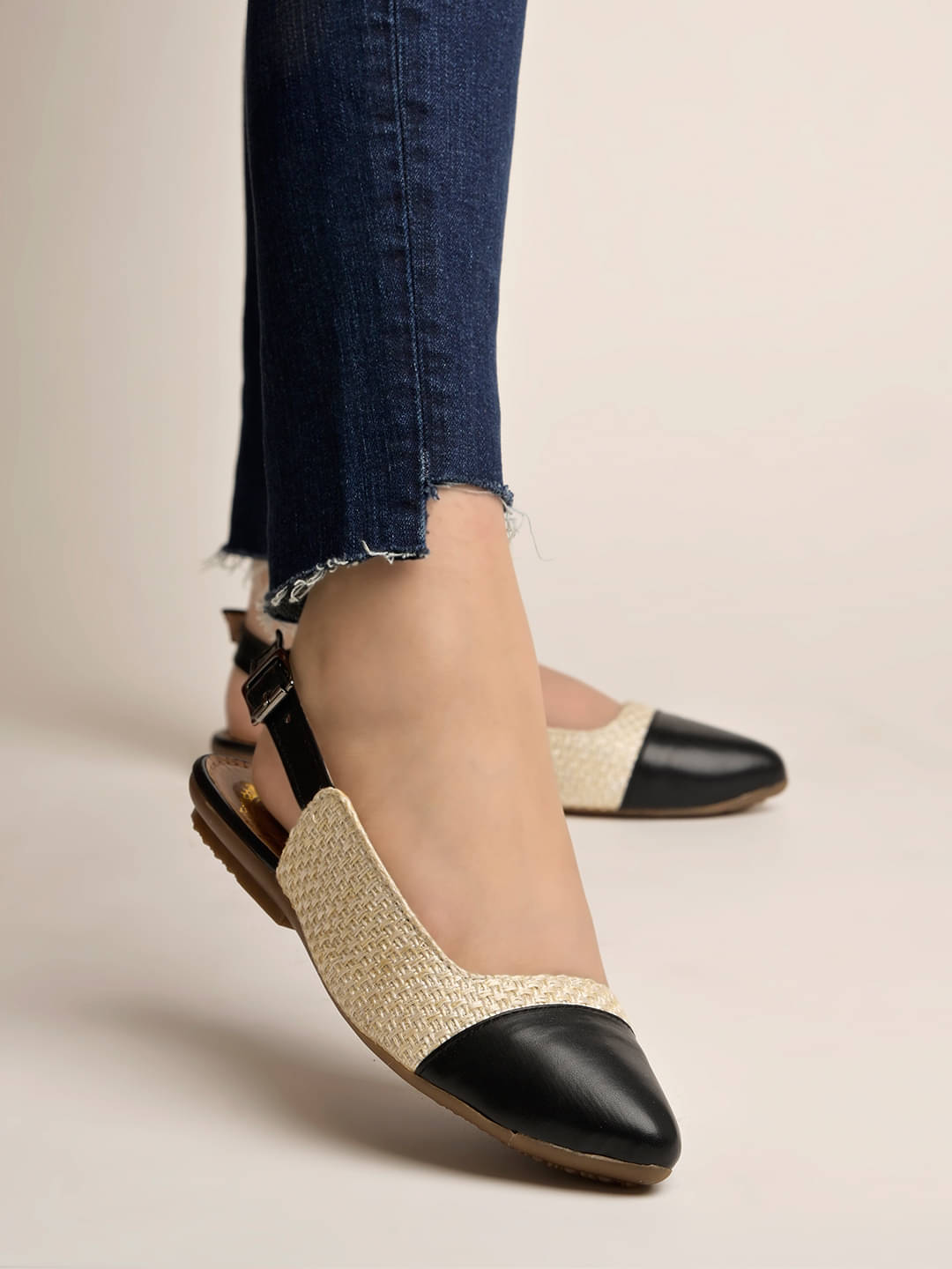     			Stylestry Black Women's Korean Ballerinas