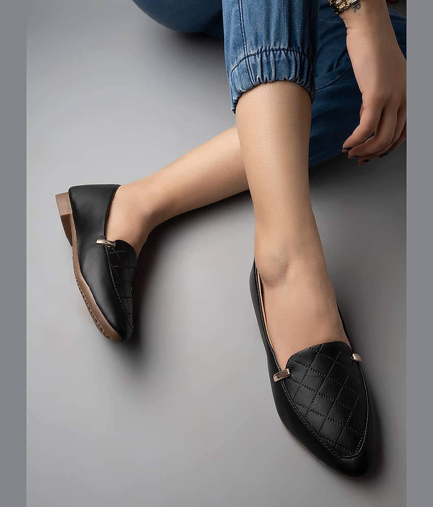 Stylestry Black Women's Casual Ballerinas - Casual Shoes | Buy online on ZillyBuy