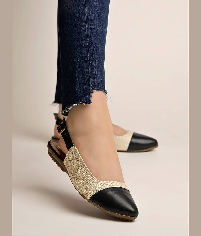 Stylestry Black Women's Korean Ballerinas - Casual Shoes | Buy online on ZillyBuy