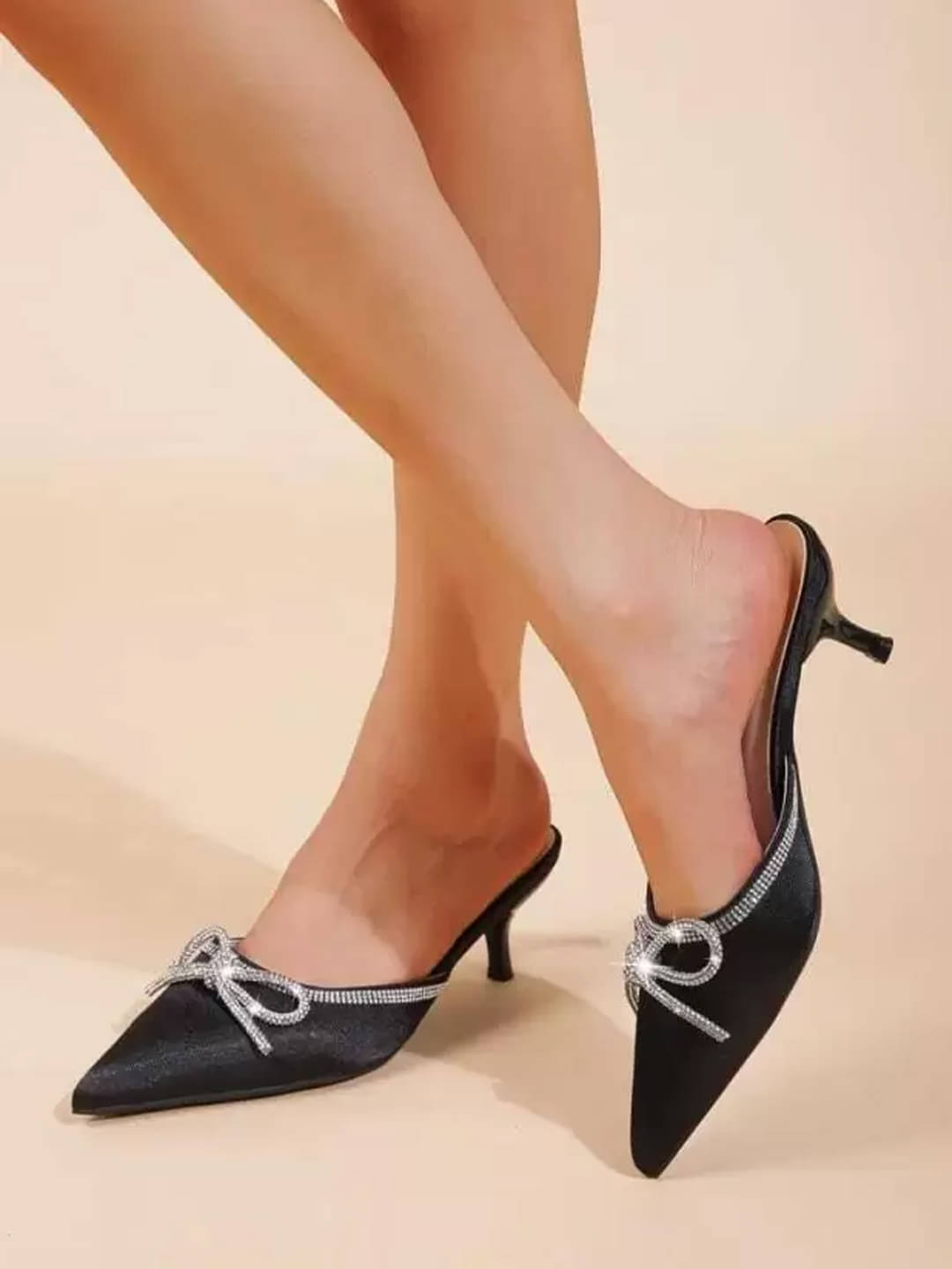 Stylestry Black Women's Sandal Heels     			Stylestry Black Women's Sandal Heels