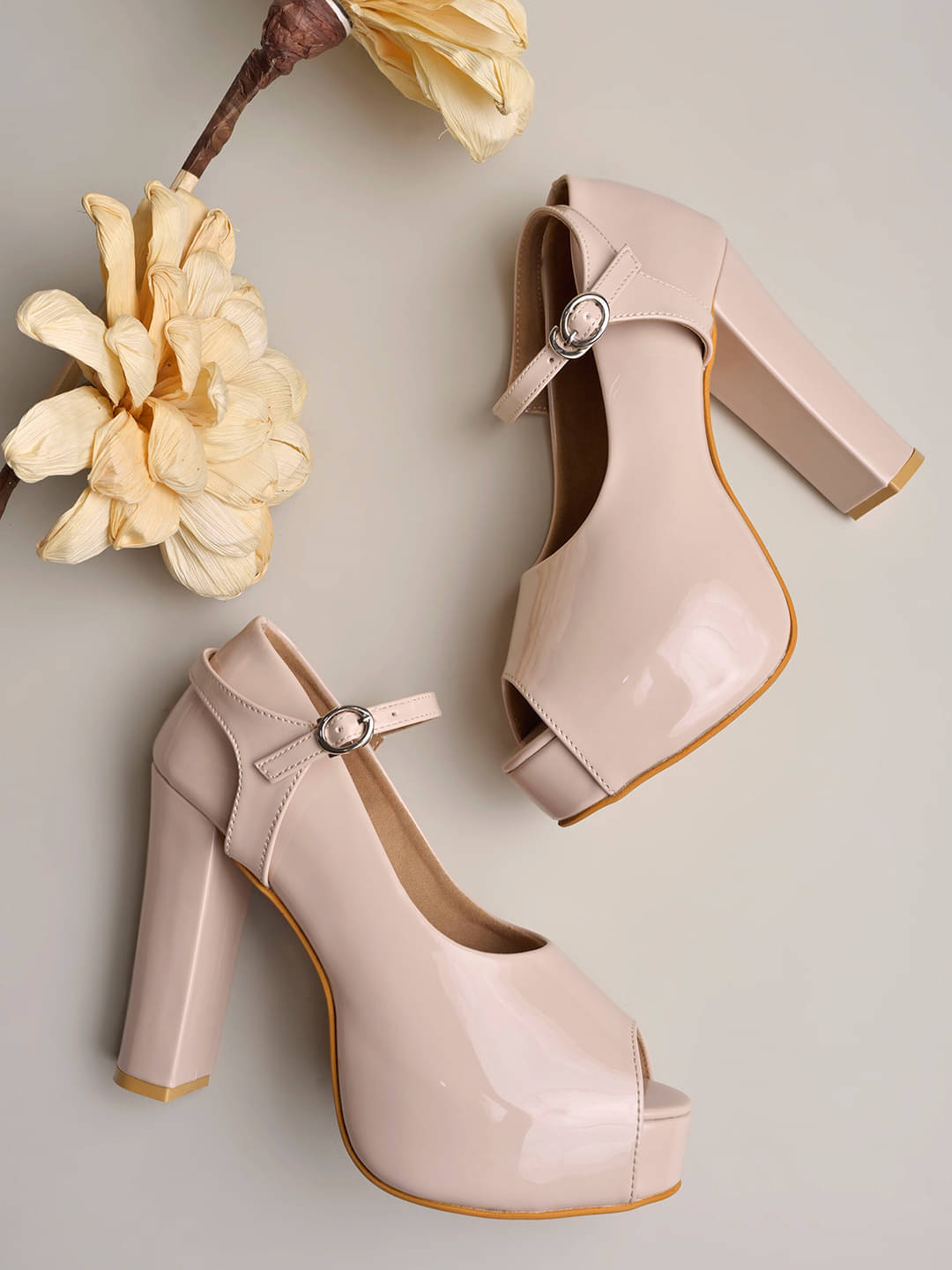 Stylestry Cream Women's Pumps Heels Stylestry Cream Women's Pumps Heels