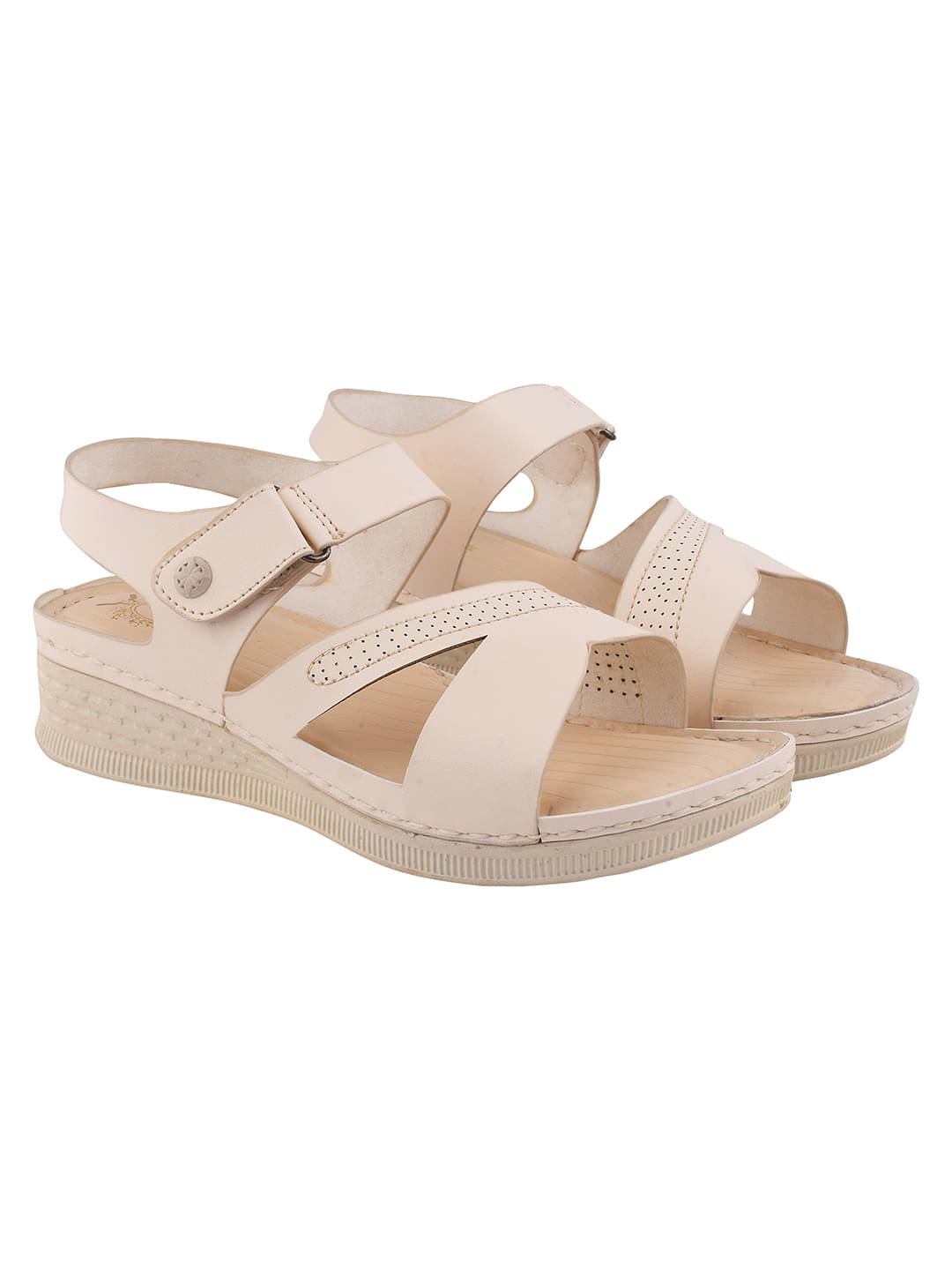 Stylestry Cream Women's Sandal Heels Stylestry Cream Women's Sandal Heels