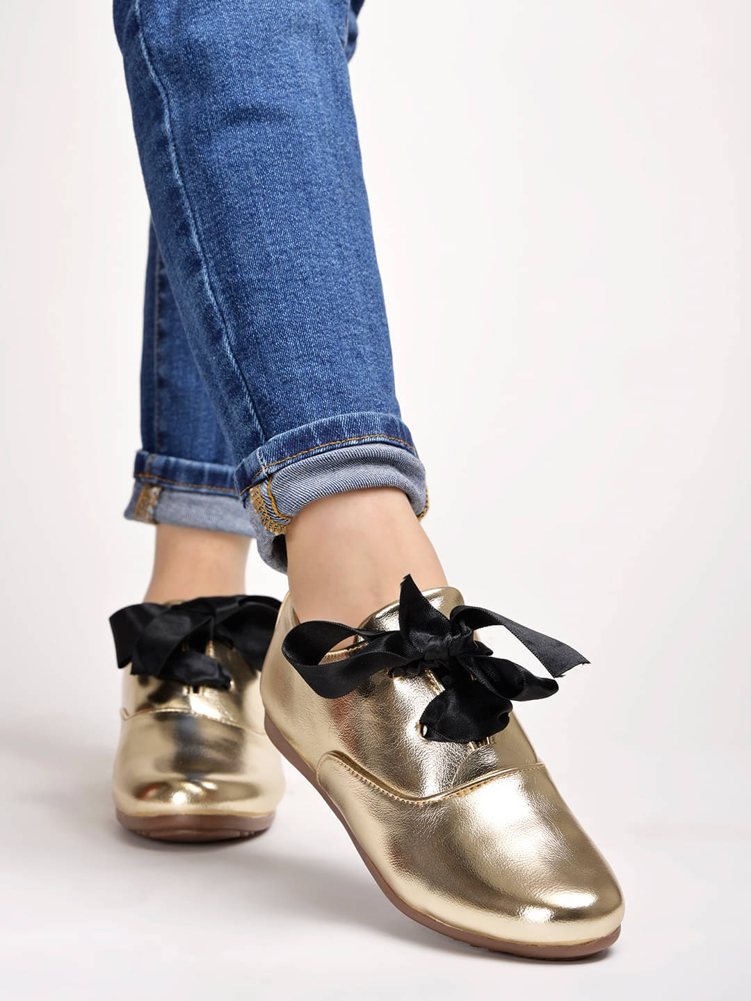 Stylestry Gold Women's Casual Ballerinas Stylestry Gold Women's Casual Ballerinas