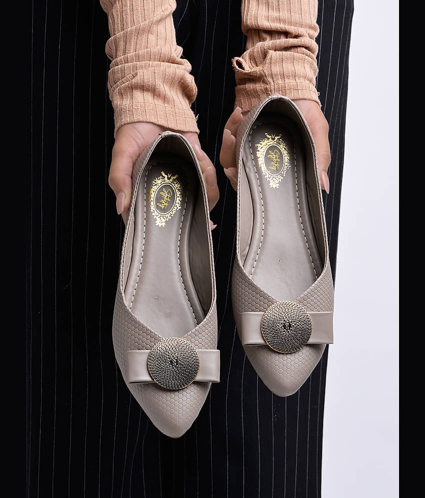 Stylestry Gray Women's Casual Ballerinas - Casual Shoes | Buy online on ZillyBuy