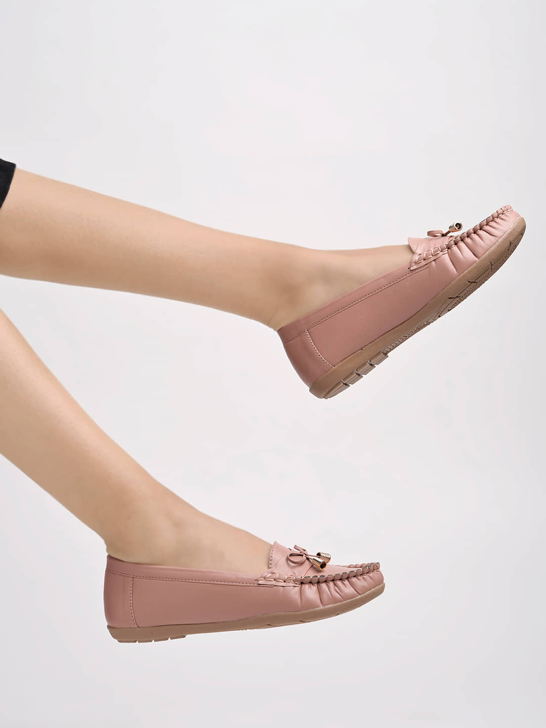 Stylestry Peach Women's Casual Ballerinas - Casual Shoes | Buy online on ZillyBuy