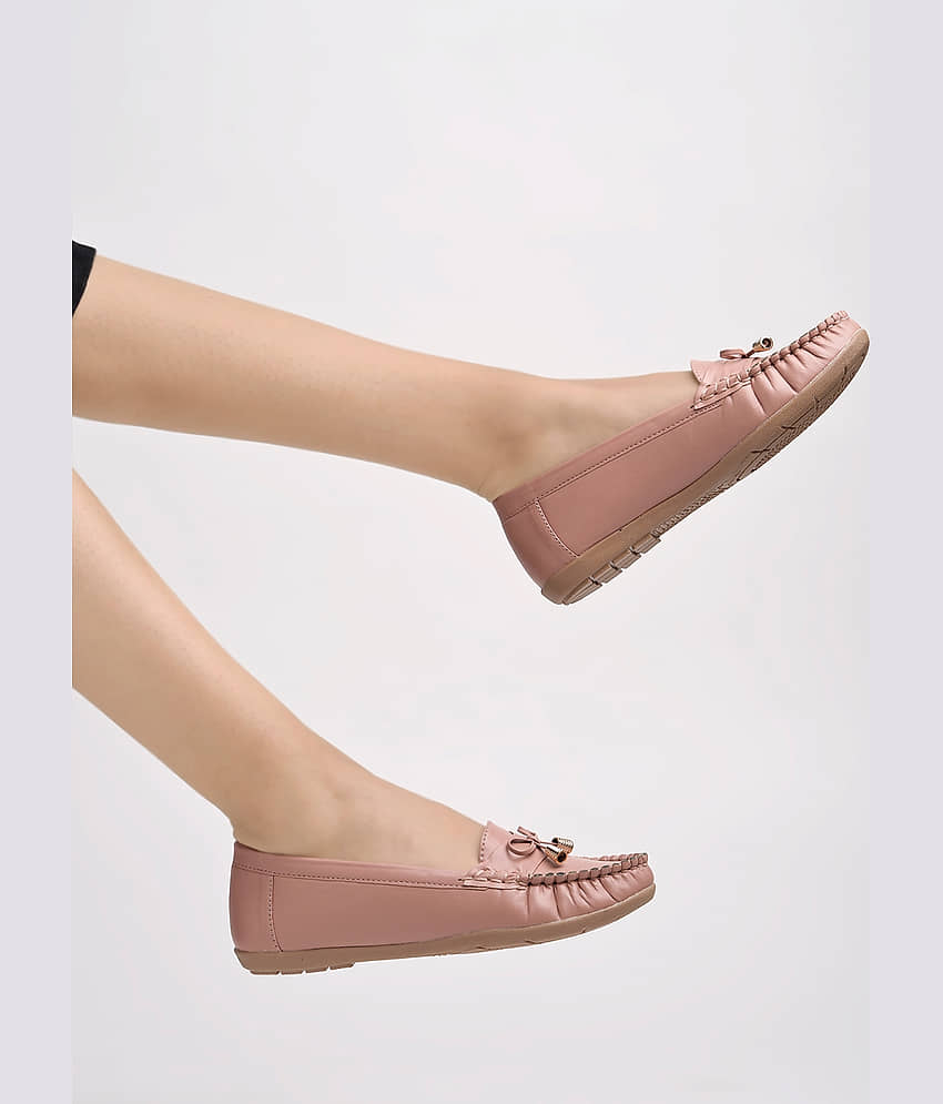 Stylestry Peach Women's Casual Ballerinas - Casual Shoes | Buy online on ZillyBuy