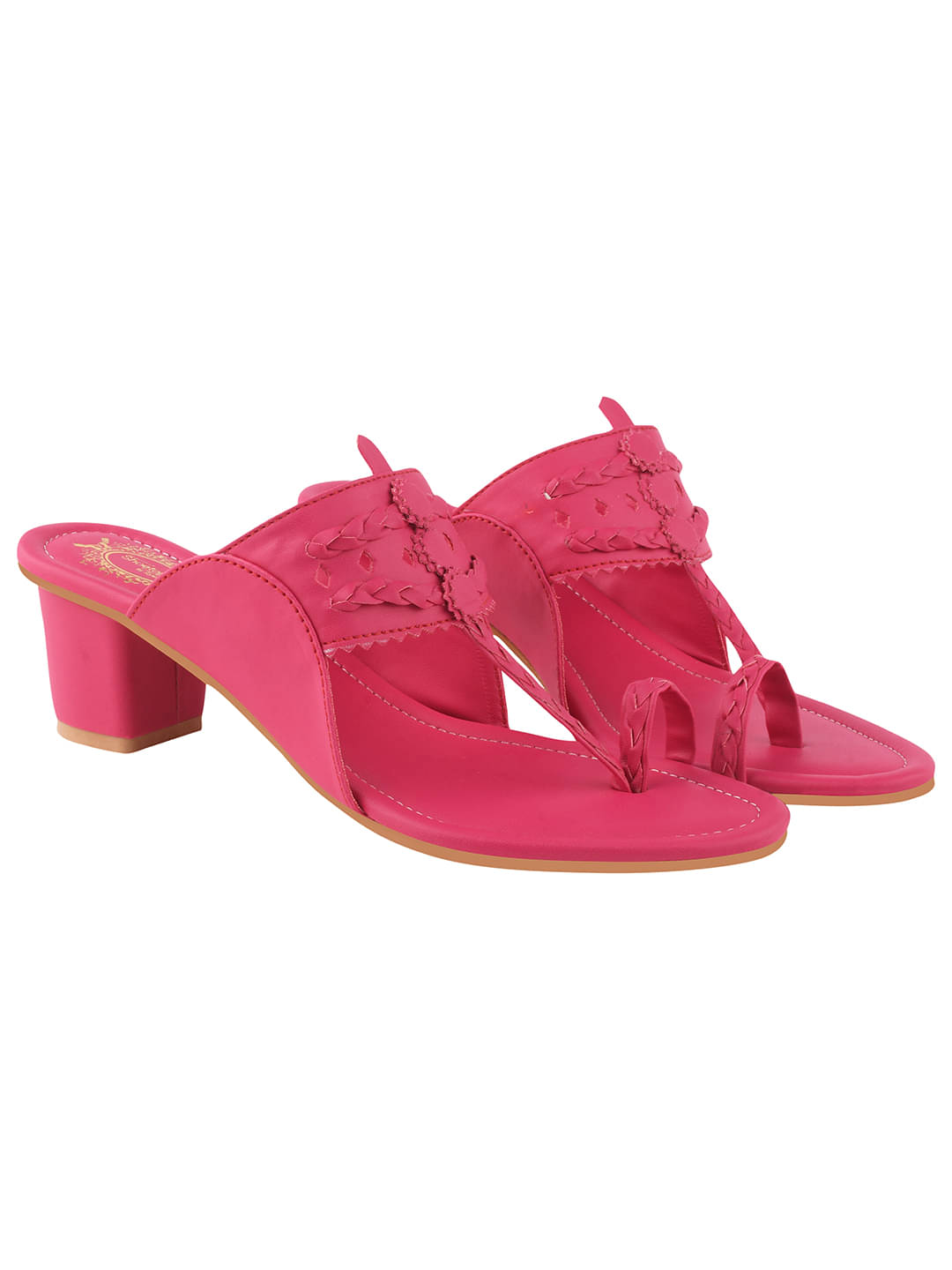     			Stylestry Pink Women's Sandal Heels