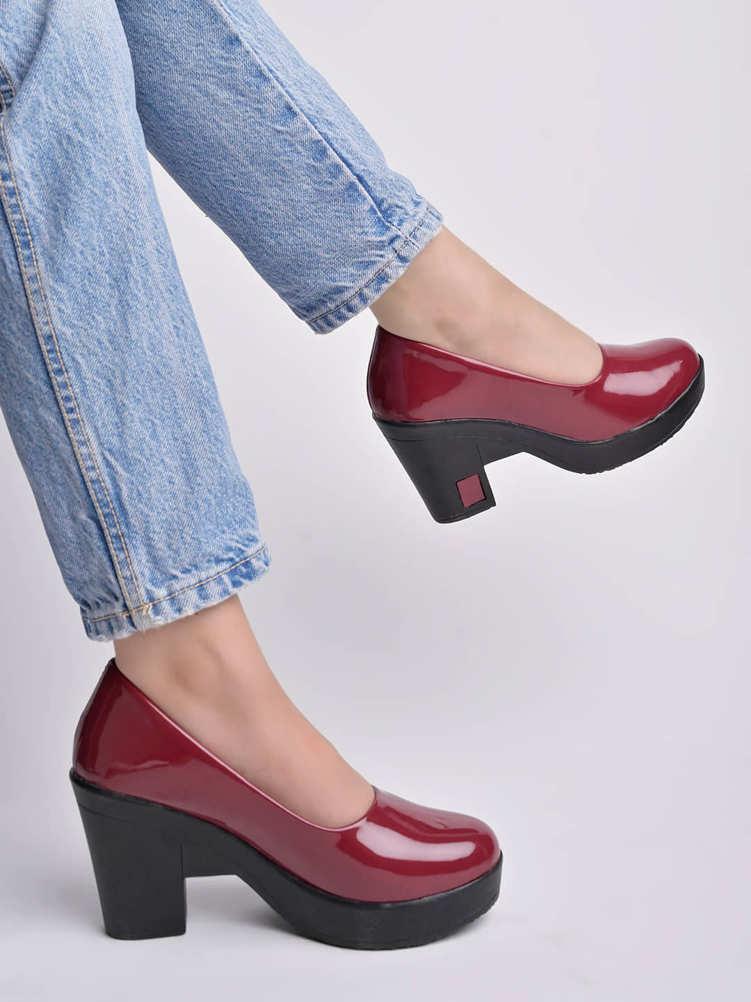 Stylestry Black Women's Pumps Heels - Heels | Buy online on ZillyBuy