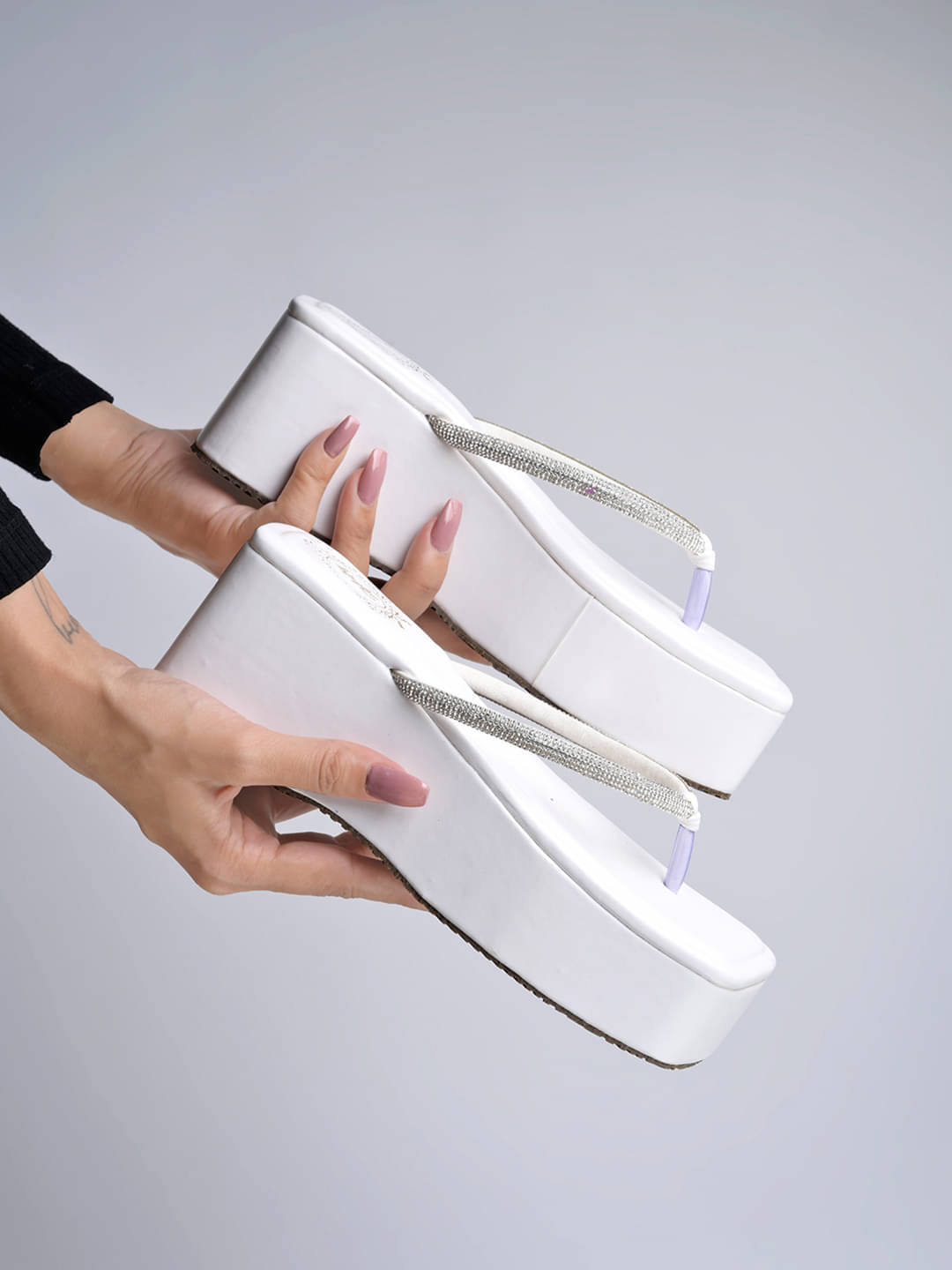 Stylestry White Women's Sandal Heels Stylestry White Women's Sandal Heels