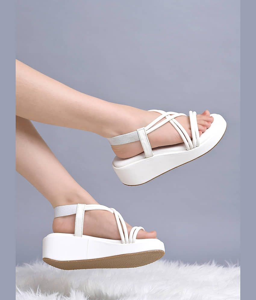 Stylestry White Women's Sandal Heels - Heels | Buy online on ZillyBuy