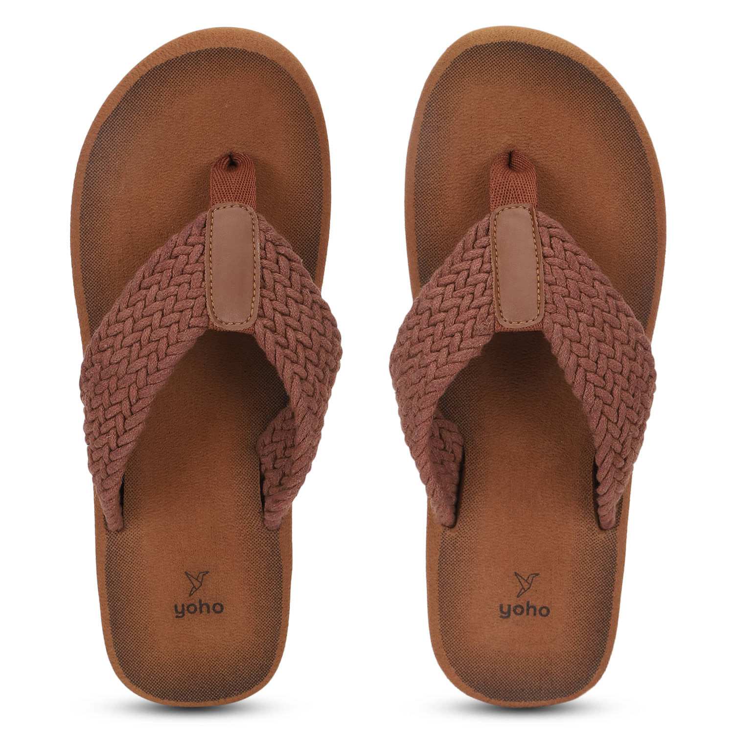     			Yoho Rust Men's Thong Flip Flop