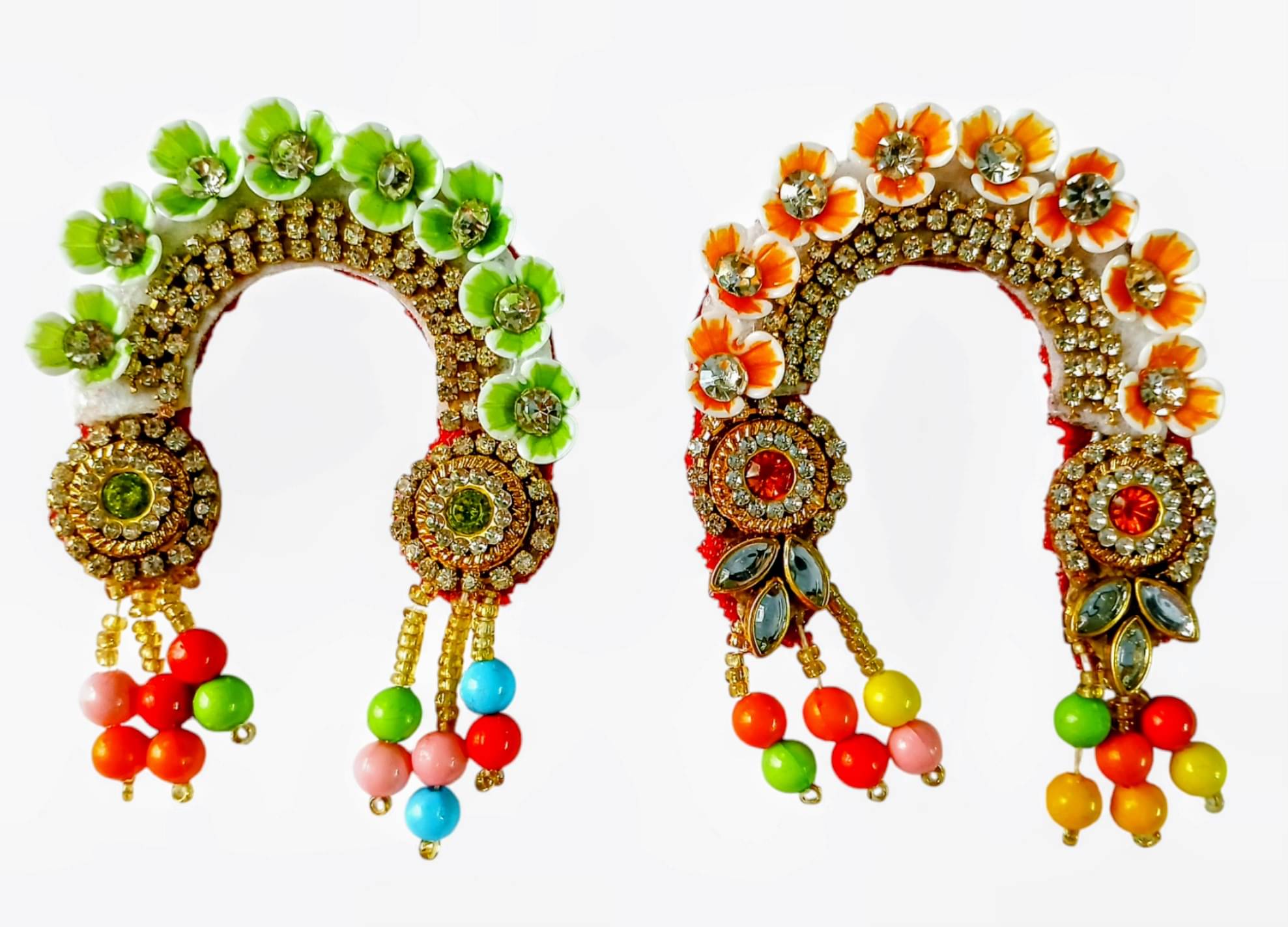 Cherry Tree Radha Krisha Multicolor Crystal Jewellery ( Pack of 1 ) Cherry Tree Radha Krisha Multicolor Crystal Jewellery ( Pack of 1 )