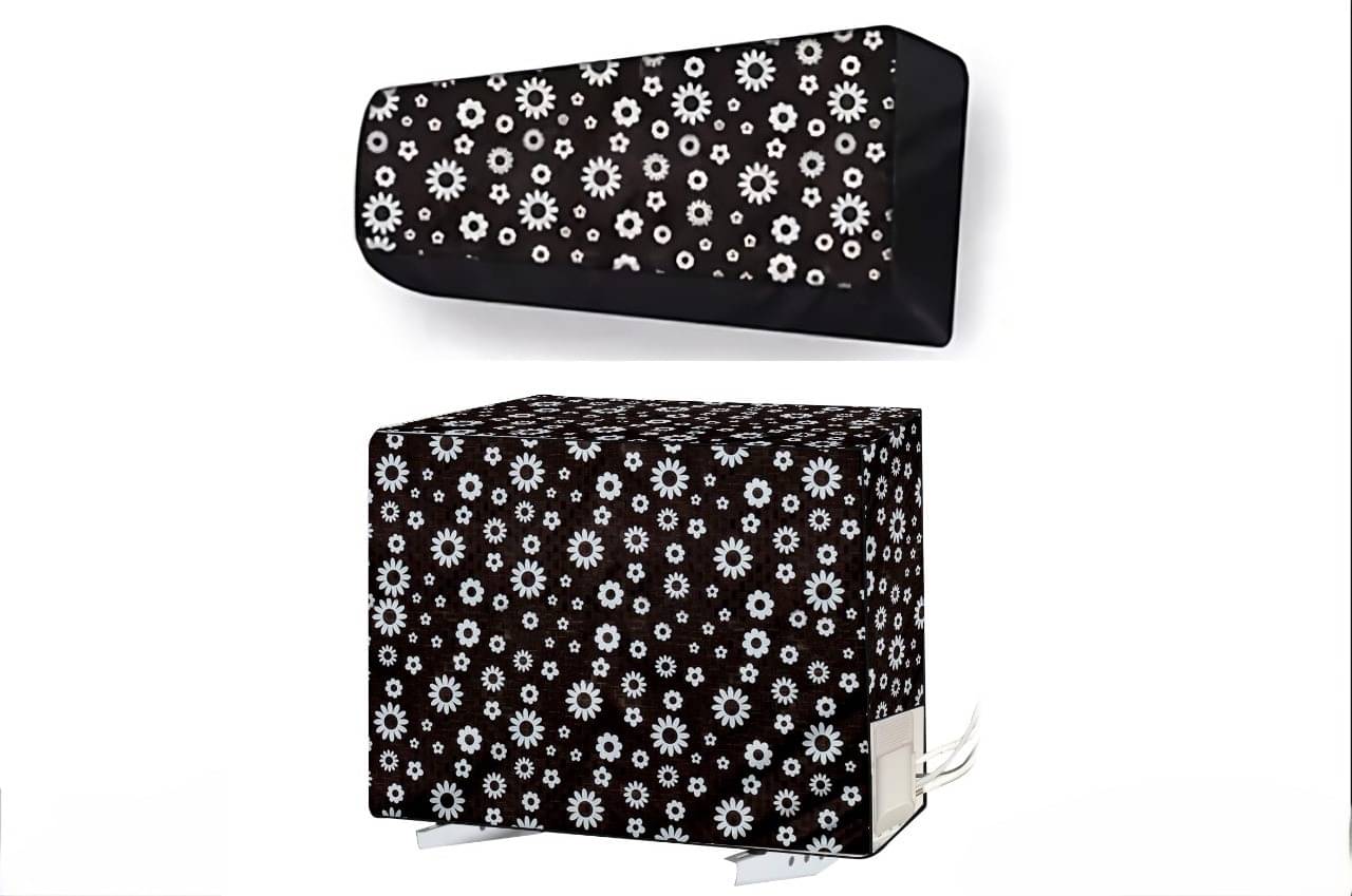 ENTICE Single PVC Black AC Cover for Split AC ENTICE Single PVC Black AC Cover for Split AC