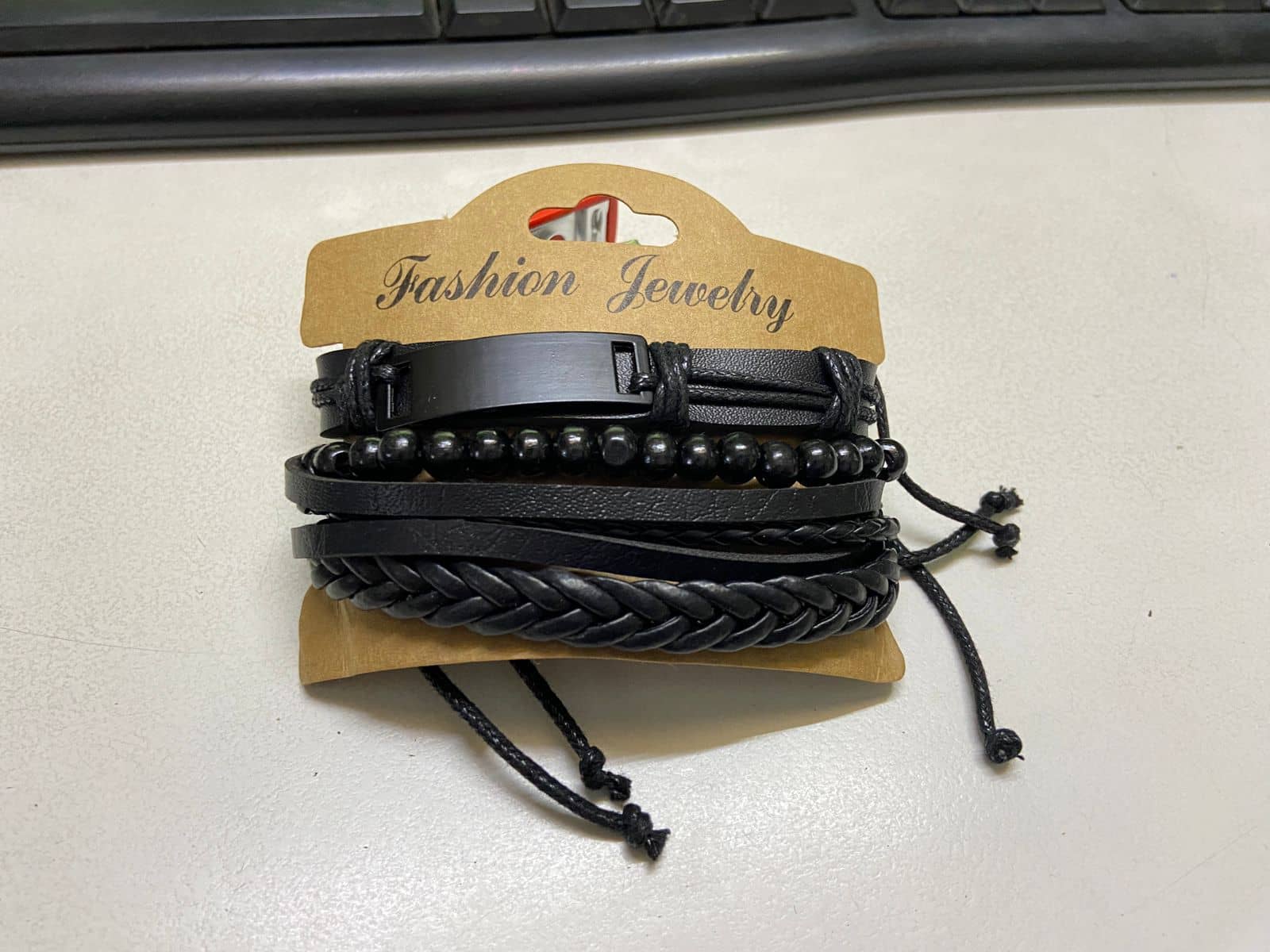 FASHION FRILL Black Bracelet ( Pack of 4 ) - Bangles & Bracelets | Buy online on ZillyBuy