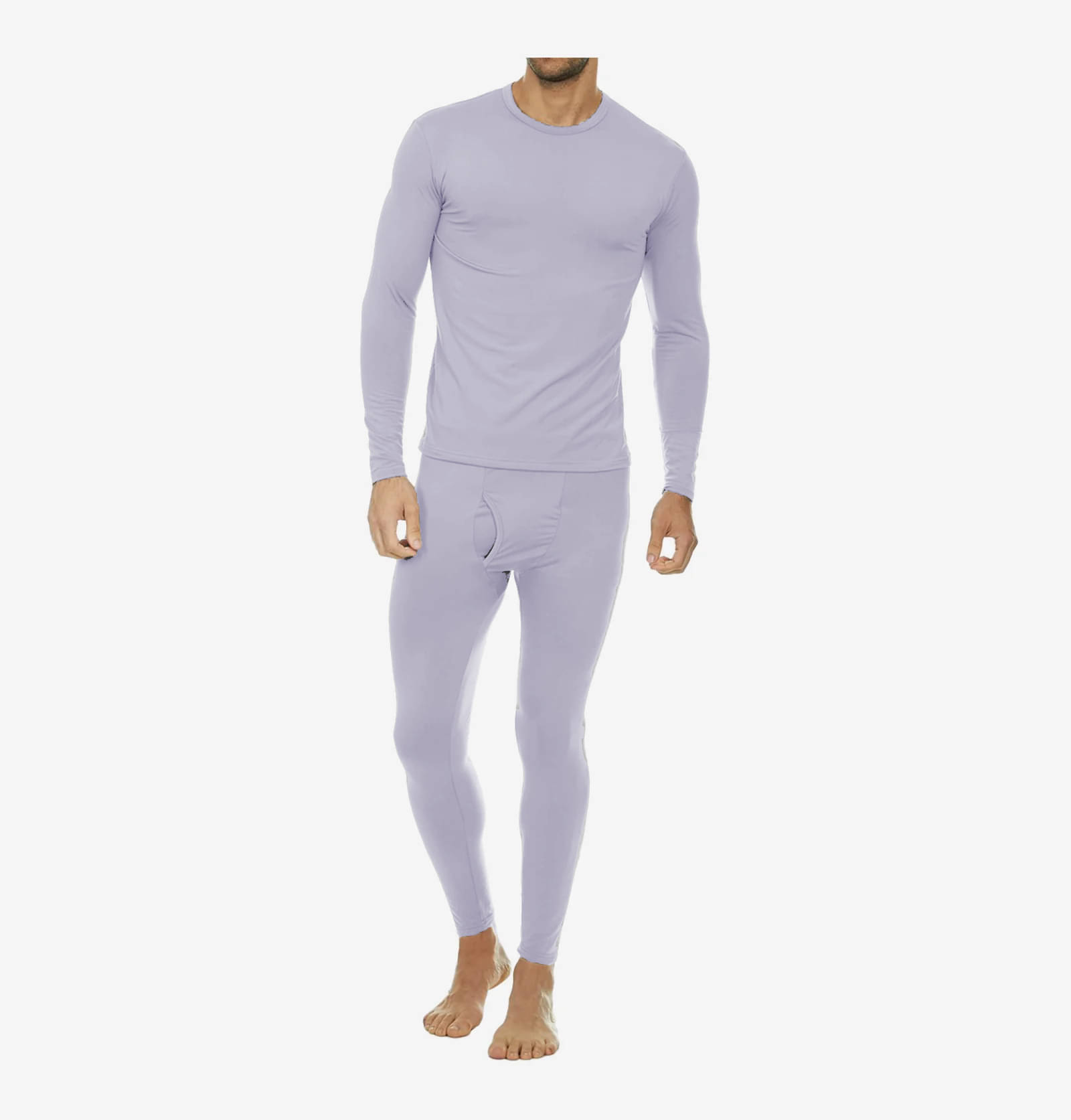     			Forbro Pack of 1 Woollen Thermal Sets For Men's ( Grey )