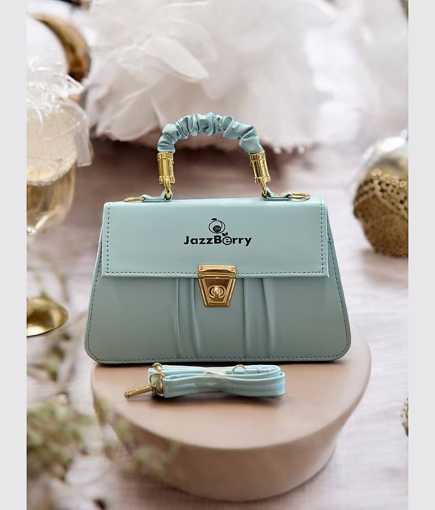 Jazzberry Blue PU Sling Bag - Handbags | Buy online on ZillyBuy
