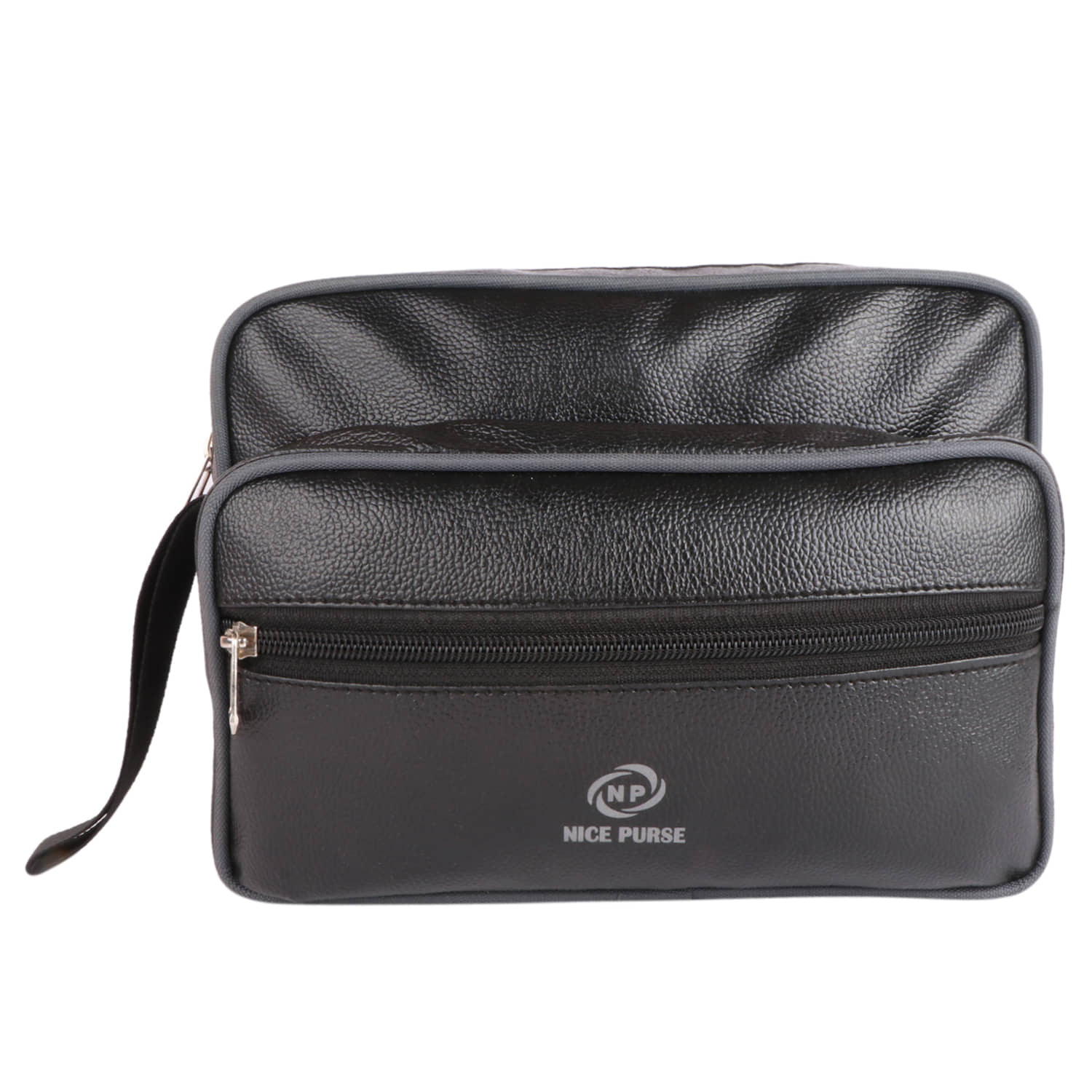Nice Purse Black Shaving Kit Bag