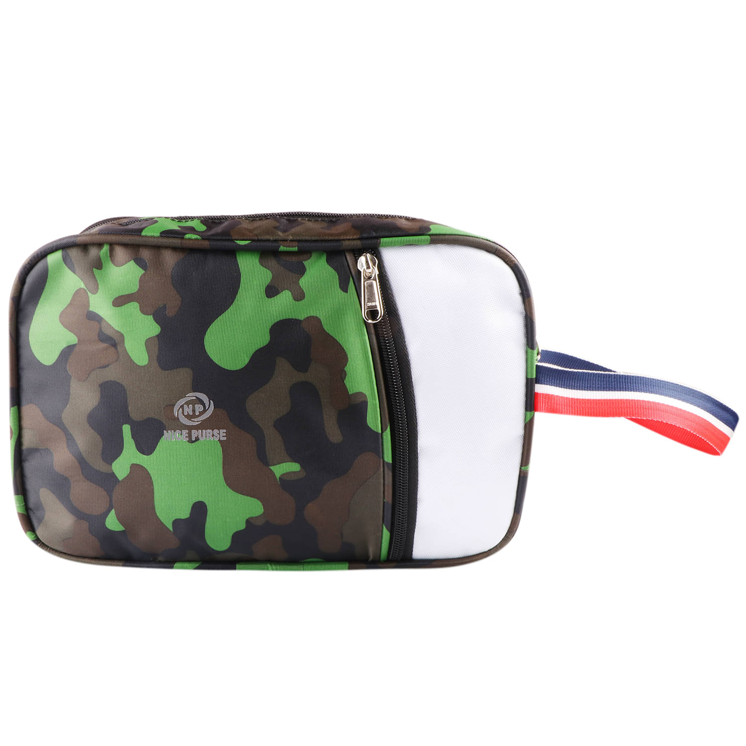     			Nice Purse Multicolor Shaving Kit Bag