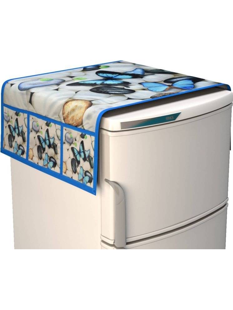 Shaphio Jute Birds Top Cover ( 93 53 ) Pack of 1 - Multicolor     			Shaphio Jute Birds Top Cover ( 93 53 ) Pack of 1 - Multicolor