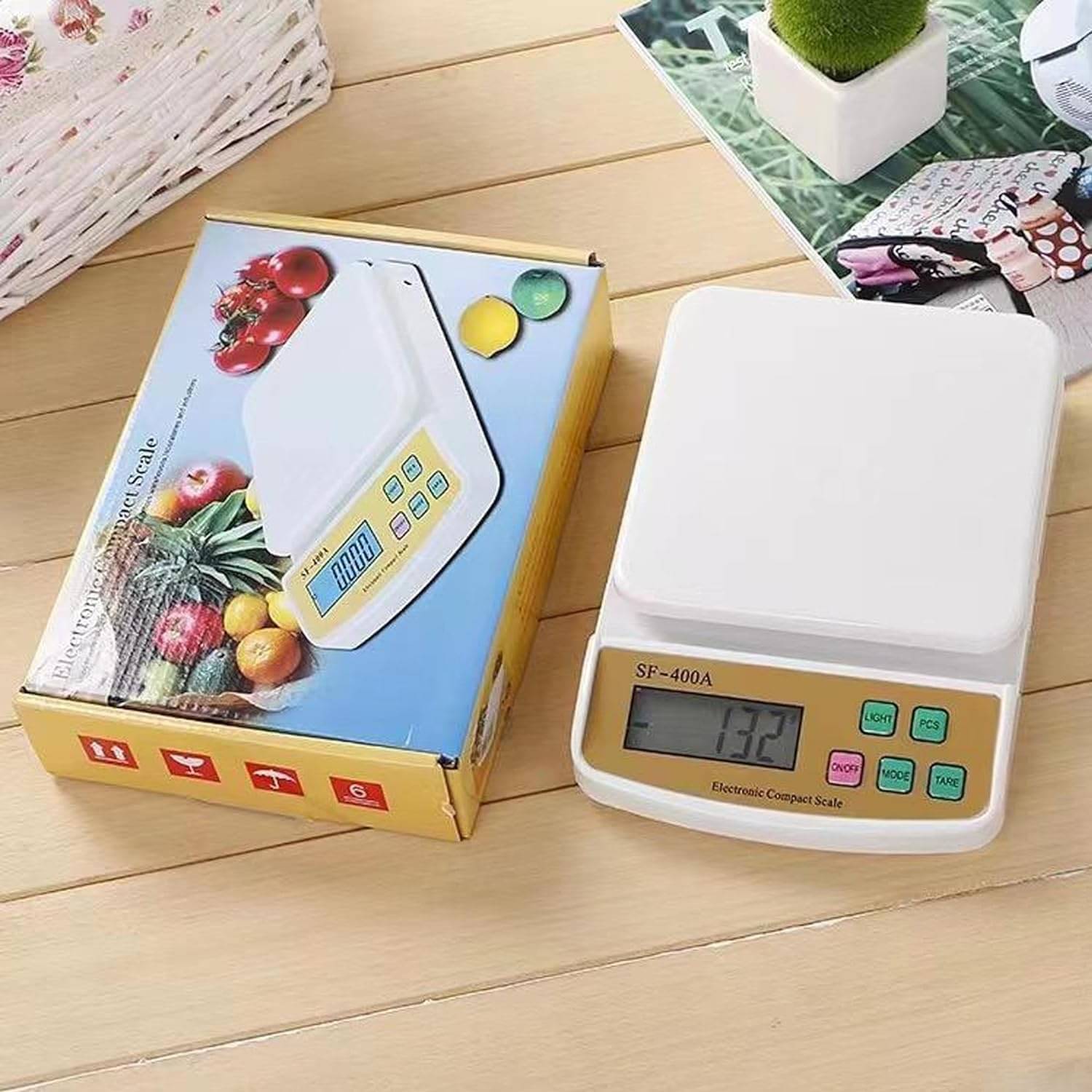     			Shopeleven - Digital Square Weighing Scale
