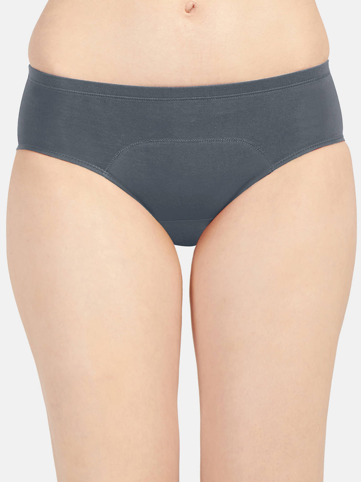     			Sonari Pack of 1 Cotton Solid Women's Hipster ( Grey ) SaraPP