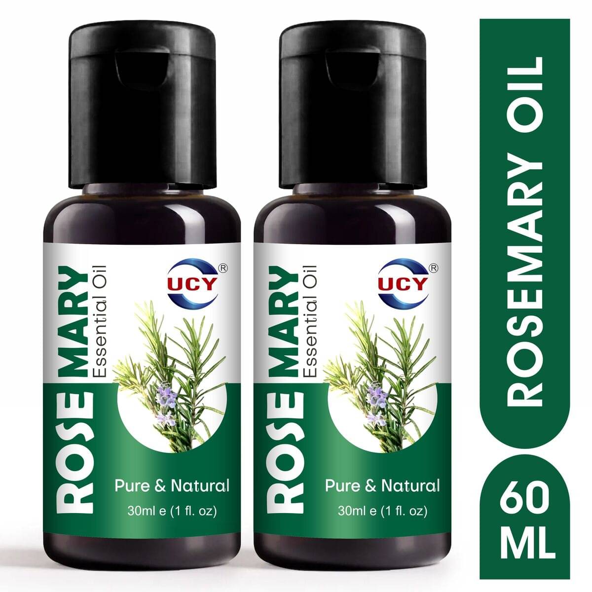     			UCY Rosemary Essential Oil 60 mL ( Pack of 2 )