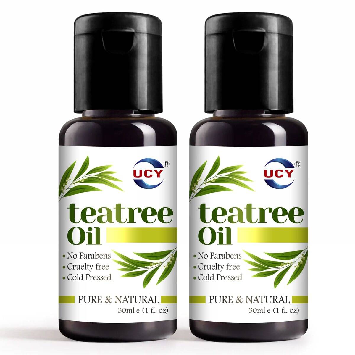     			UCY Tea Tree Essential Oil 60 mL ( Pack of 2 )